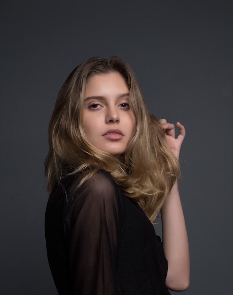 Editorial beauty portrait